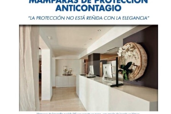 VENTANAS TERMICAS DEL SUR DISPONE DE MAMPARAS DE PROTECCION ANTIGONTAGIOS EN VIDRIO TEMPLADO PARA EL COVID-19