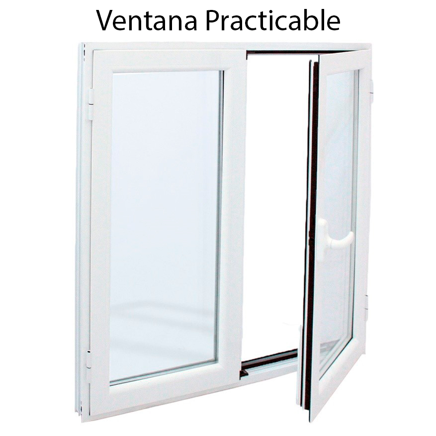 Ventana prtacticable